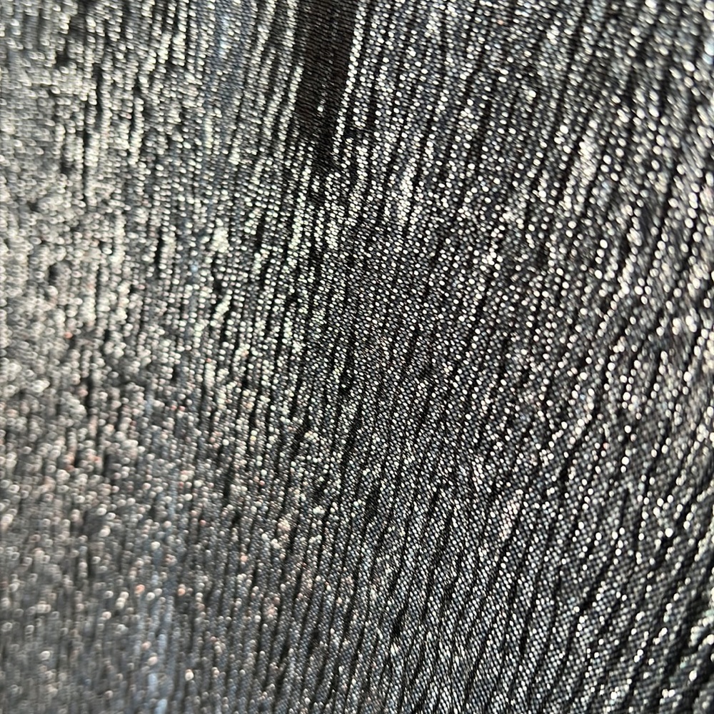 3/$20 Loft Metallic Silver Lined Spaghetti Strap Top - Picture 4 of 6